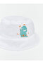 Trendlucky Dinosaur Printed Baby Boy Bucket Hat with Difference - 2