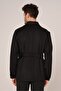 Men's apache collar belt detailed seasonal jacket - 3