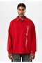 Polo collar detailed oversize sweatshirt - 2