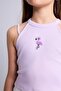 Crew Neck Printed Athlete Girls' Top H6142A826Hs - 3