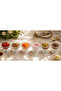 6-Piece Glass Footed Snack, Dessert, Fruit, Ice Cream, Candy Bowl Set, 130 ml - 4