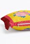 Floral Bouquet and Striped Border Fringe Throw Pillow Cover - Red Tassel Retro Pillowcase - 6