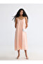Trendlucky V-Neck Rope Strap Midi Dress with Difference