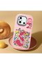 Poco C55 Compatible Shock-Absorbing Camera Protected Pink Silicone Case - 2