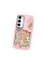 Pink Silicone Case with Shock-Absorbing Camera Protection Compatible with Samsung Galaxy S23 - 3