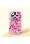 Redmi A4 Compatible Shock-Absorbing Camera Protected Pink Silicone Case