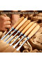 6pcs 6pcs Carving Tools Wood Carving Tools Professional Wood Carving Hand Chisels Set DIY Woodworkin - 2