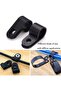 200PCS Nylon Plastic P/R Type Cable Clamp Cable Guide Clamp Car Buckle Black Nylon Line Card Buckle - 3