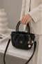 İtaly İnci Star Detailed Zippered Women's Hand and Shoulder Bag - 2