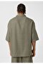 Double Pocket Oversize Linen Shirt - 5