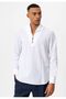 Apaş collar buttoned men's shirt - 2