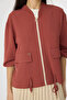 Casual Jacket with Zipper Pocket Tile Suit 1953 - 5