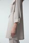 Flowy Beige Suit with Belted Flap Pockets 1212 - 4