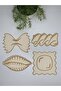 Makarnart La Pasta Elegance Embroidery Edge Cocktail Napkin Set (4 Pieces) 16X16 - 2