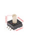one size RM3HAF-10 Rotary Dial Switch 10 0-9 Coding Switch Patch 3:3 With Handle Rotary Coding Switc - 3