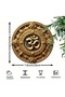 20x20cm 1 8in 2D Luxurious Golden Om Symbol Wall Decor Hanging Meditation Space Restaurant Terrace I - 6
