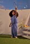 Daisy Picnic Series Asymmetrical Vest Suit - 4