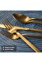 24PCS Stainless Steel Cutlery Set for 6 Persons Luxury Dining Flatware Gift Box - 7