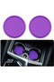 4pcs/set New Car Cup Holder Anti-Slip Silicone Insert Coaster Mat Universal Car Accessories Black... - 4