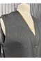 Steel Knit 5-Button Embroidered Mother's Vest - 4