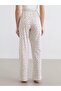 Mixed Elastic Waist Printed Women's Pajama Bottoms (S6) - 5