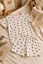 Girls' Cotton Shorts Pajama Set 3-12 Years Old - 3