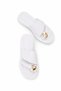 Gemma Sia Women's Flip Flops 0012287 White Skin - 3