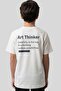 تي شيرت مطبوع عليه Art Thinker للأولاد مقاس كبير - 2