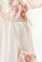 Romantic Party Birthday/Special Occasion Dress with Sequin/Paillette Embroidery and Bag - 5