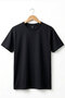 Unprinted Plain Premium 100% Cotton Crew Neck Black Basic T-Shirt