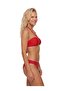Donlaritta Women's Drawstring Detailed Halter Neck Strapless Bikini Set - 3