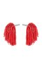 1 Pair (2 Pieces) Red Color April 23 Show Pompom - 2