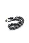 Vefa Usta Signature Capsule Cut Black Crimped Amber Efe Maskot Prayer Beads - 3