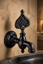 Black Kurna Faucet Retro Special Design Rustic Bathhouse Kurna Faucet - 2