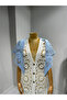 Women's Lace Detailed Knitted Beach Pareo / Beach Shawl - 6
