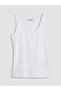 Lcw Everyday White U-Neck Women's Undershirt - 5
