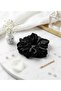 Satin Hair Scrunchies -Multi Color 4 pcs - 4