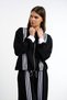 Fleece with Stripes and Zipper - 3