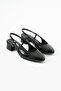 Vaghessa Moriva Women's Shoes Thick Heel Elastic - 4