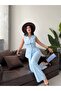 Women's Button Detailed Vest Trouser Set Stylish Two-Piece Set - 4
