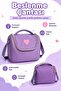 3-Piece Primary School Bag Set: Girls' Backpack + Foil-Lined Lunch Bag + Pen Holder - 6