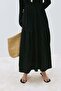 Black Mia Belted Maxi Dress - 8