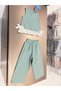 Laciel Paris Girls' Green Gingham Set - 3