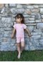 Girl's Ruffled Ribbed Camisole Summer Set - 5