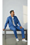 Men's Long Sleeve (Shirt and Pants) Wrinkled Tracksuit Set - 2