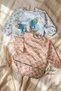Set of 2 Liquid-Proof Long Sleeve Bibs - Blw Compatible Stain-Resistant Butterfly and Vintage Floral Design