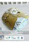 Ultra-Soft Bear Baby Blanket Lightweight & Cozy Plush with Embossed Designs, 140x110cm - Blue - 6