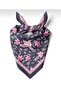 55X55 Lila Bird Garden Bandana/ Scarf