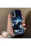Samsung Galaxy A72 Compatible Hard Acrylic Back Silicone Edge Lens Protection Venom Case - 2