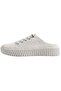 Women's White Poem Slippers - 2